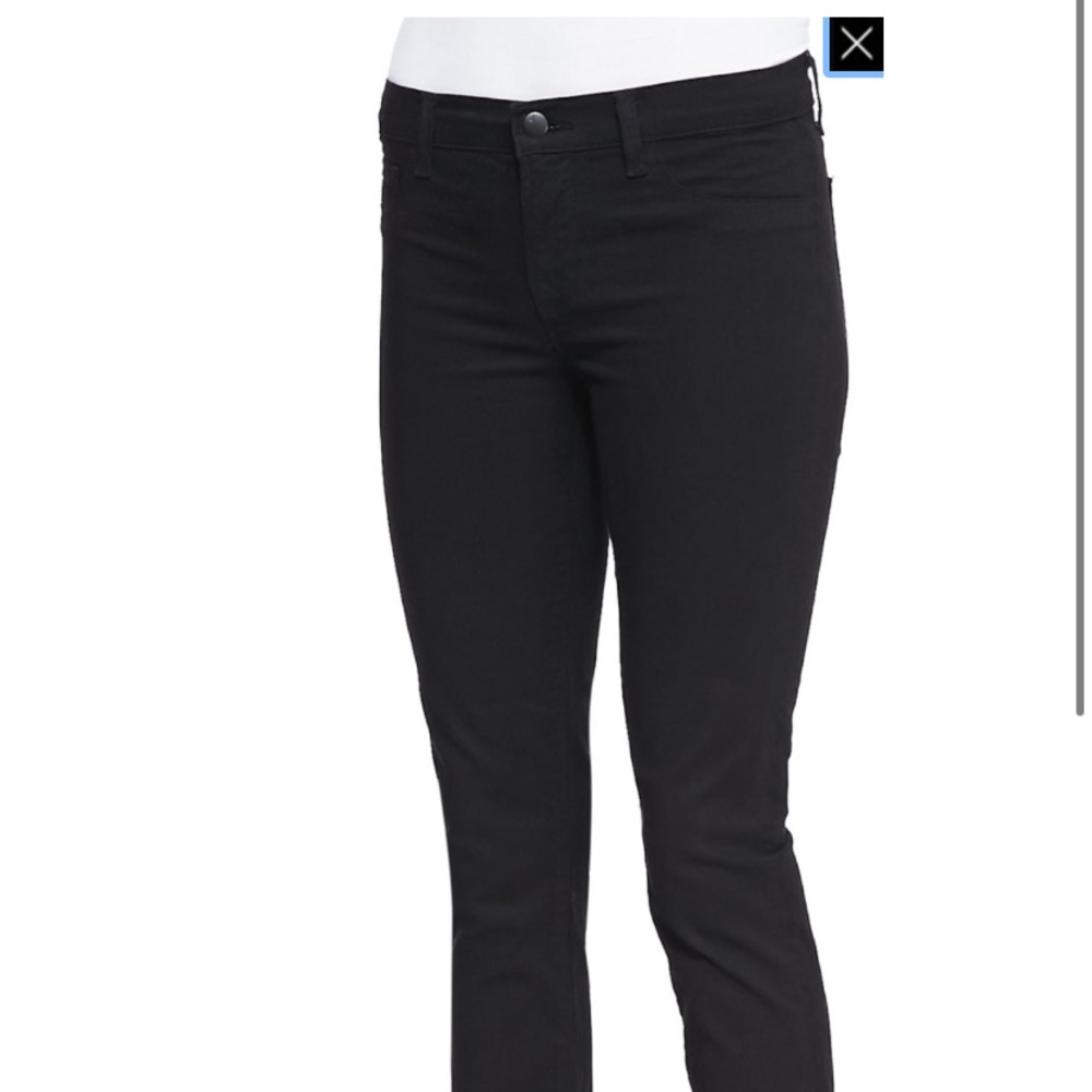 J BRAND**Mid-Rise Cropped Rail Jeans*Size 25 $228 - Picture 4 of 11